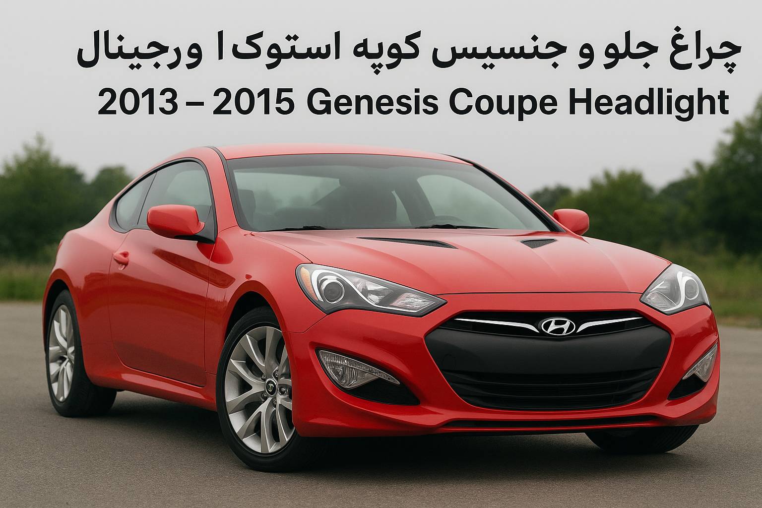 چراغ جلو جنسیس کوپه استوک اورجینال 2015-2013 | چراغ جلو Genesis Coupe 1 چراغ جلو جنسیس کوپه استوک اورجینال