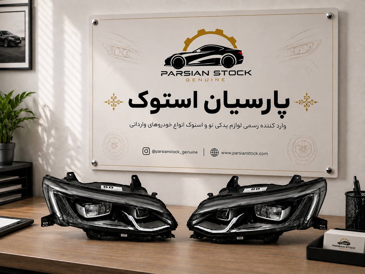 چراغ جلو تالیسمان ۲۰۱۸ فول LED استوک اورجینال