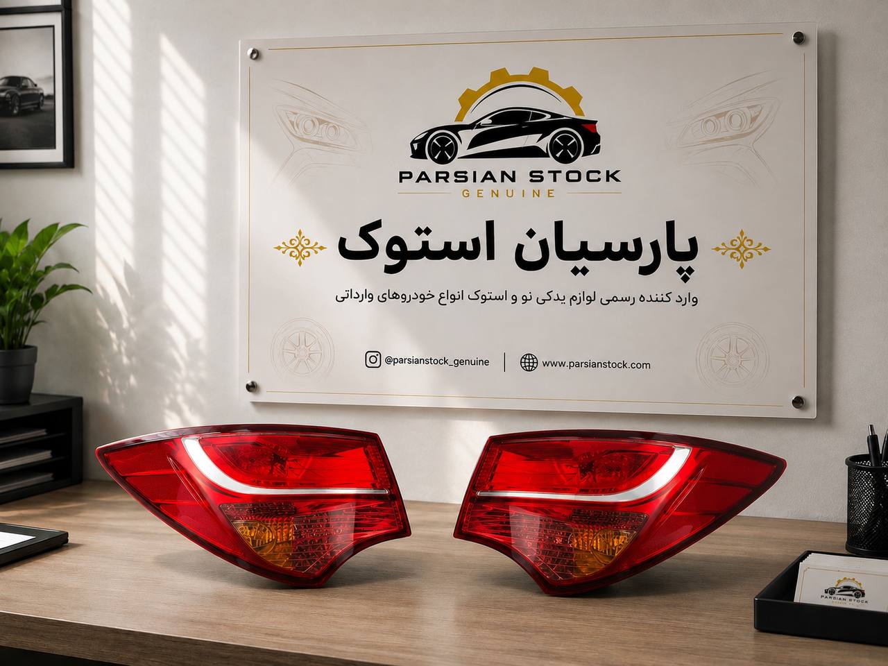 چراغ عقب سانتافه ۲۰۱۵ استوک اورجینال