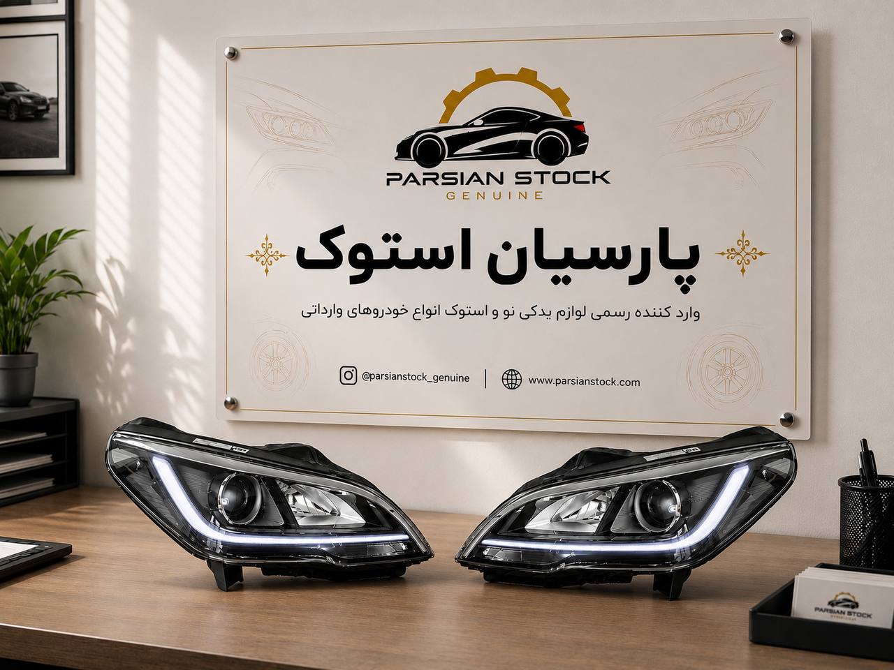 چراغ جلو سوناتا LF هیبرید استوک اورجینال
